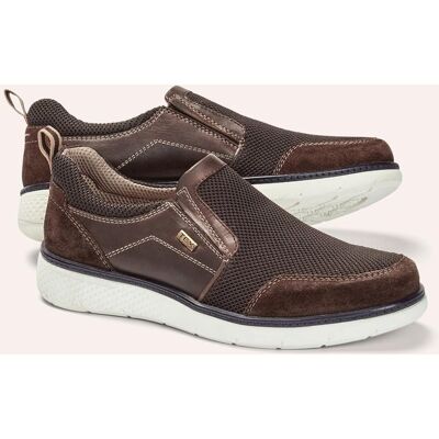 Walbusch Aquastop leicht-Slipper, , Farbe Braun, 45, wasserdichte Aquastop-Membrane angenehm leicht Herren Walbusch Aquastop leicht-Slipper, , Farbe Braun, 45, wasserdichte Aquastop-Membrane angenehm leicht Herren