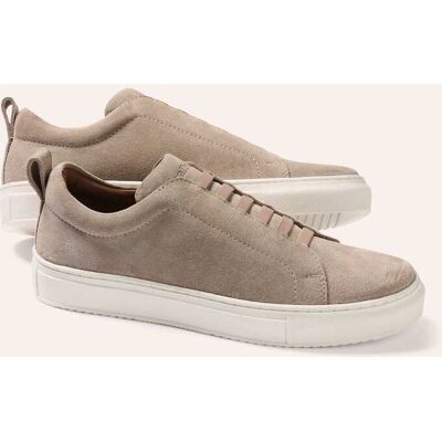 Walbusch Smart Casual Sneaker, noch offen: Größenlauf, Farbe Grau, 44, ohne Schnüren atmungsaktives Lederfutter Herren Walbusch Smart Casual Sneaker, noch offen: Größenlauf, Farbe Grau, 44, ohne Schnüren atmungsaktives Lederfutter Herren