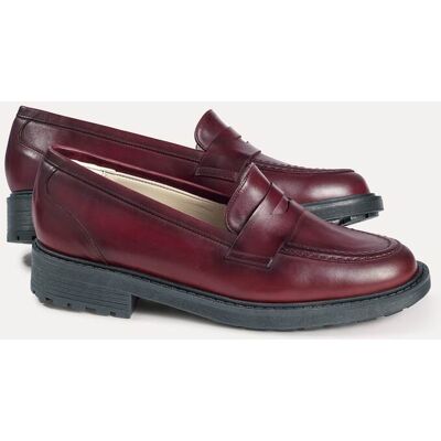 Walbusch Soft Komfort Loafer, noch offen: Größenlauf, Farbe Rot, 37, hergestellt in Spanien weiche Vorderfußpolsterung Damen Walbusch Soft Komfort Loafer, noch offen: Größenlauf, Farbe Rot, 37, hergestellt in Spanien weiche Vorderfußpolsterung Damen
