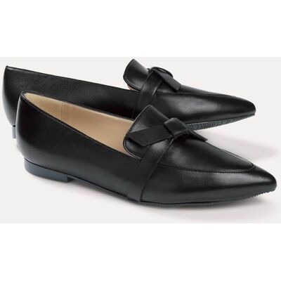 Walbusch Soft Loafer mit Schleife, , Farbe Schwarz, 39, dekorative Schleife weiche Vorderfußpolsterung Damen Walbusch Soft Loafer mit Schleife, , Farbe Schwarz, 39, dekorative Schleife weiche Vorderfußpolsterung Damen