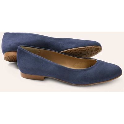 Walbusch Soft Ballerina, , Farbe Blau, 37, flexible Laufsohle Vorderfußbereich gepolstert Damen Walbusch Soft Ballerina, , Farbe Blau, 37, flexible Laufsohle Vorderfußbereich gepolstert Damen