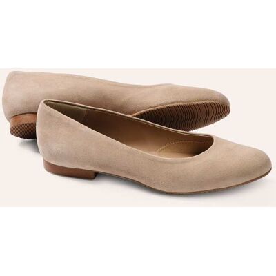 Walbusch Soft Ballerina, , Farbe Beige, 41, flexible Laufsohle Vorderfußbereich gepolstert Damen Walbusch Soft Ballerina, , Farbe Beige, 41, flexible Laufsohle Vorderfußbereich gepolstert Damen