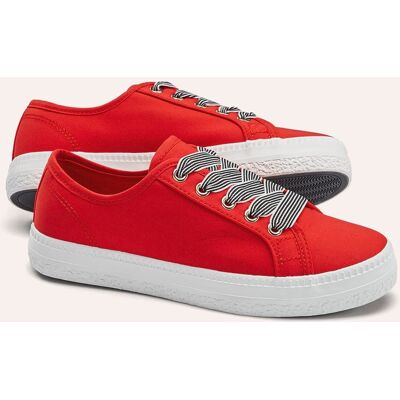 Walbusch Sea Life Sneaker, noch offen: Größenlauf, Farbe Rot, 39, angenehm leicht modische Details Damen Walbusch Sea Life Sneaker, noch offen: Größenlauf, Farbe Rot, 39, angenehm leicht modische Details Damen