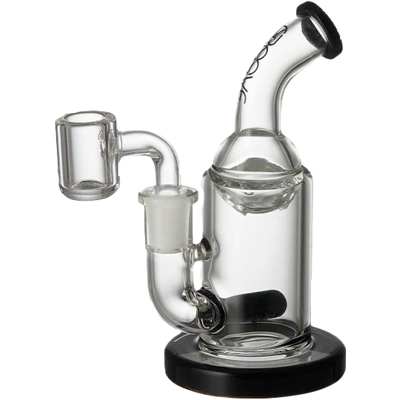 Groove Glas-Mikrorig - Transparent, Schwarze Akzente - Glastype Groove Glas-Mikrorig - Transparent, Schwarze Akzente - Glastype
