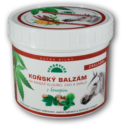 Herbavera Pferdebalsam mit Hanf - Muskel & Gelenkschutz Herbavera Pferdebalsam mit Hanf - Muskel & Gelenkschutz