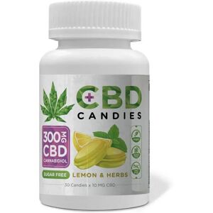 Euphoria CBD Bonbons Zitrone und Kräuter 300 mg CBD, 30 Stück x 10 mg, 120 g Euphoria CBD Bonbons Zitrone und Kräuter 300 mg CBD, 30 Stück x 10 mg, 120 g