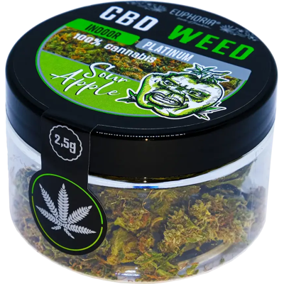 Euphoria CBD Blüte - Vollspektrum, 2,5g Euphoria CBD Blüte - Vollspektrum, 2,5g