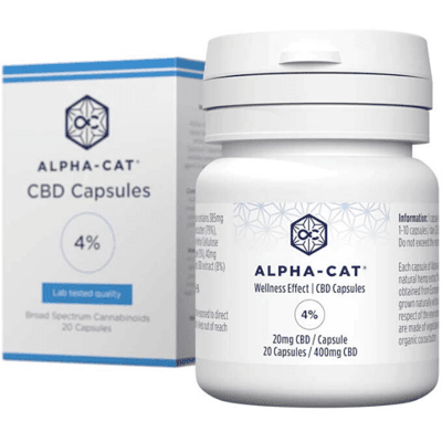 Alpha-CAT CBD Kapseln - Bio-Hanf, 20x20mg Alpha-CAT CBD Kapseln - Bio-Hanf, 20x20mg