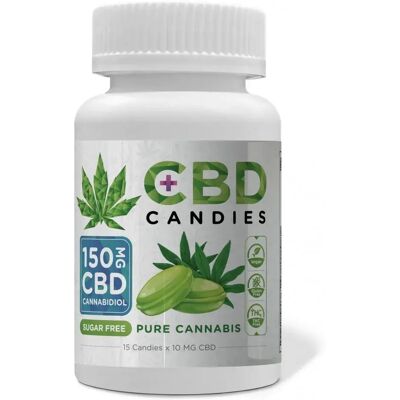 Euphoria CBD Bonbons Cannabis 150 mg CBD, 15 Stück x 10 mg, 100 g Euphoria CBD Bonbons Cannabis 150 mg CBD, 15 Stück x 10 mg, 100 g