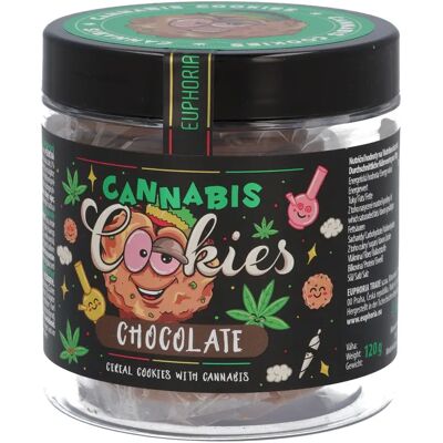 Euphoria Cannabis Cookies Schokolade, 120 g Euphoria Cannabis Cookies Schokolade, 120 g