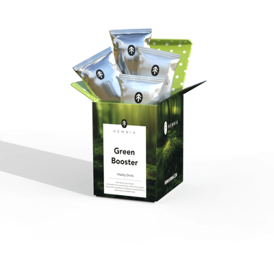 Hemnia Green Booster - Vitalstoff-Getränk mit Superfoods - 30 Beutel Hemnia Green Booster - Vitalstoff-Getränk mit Superfoods - 30 Beutel