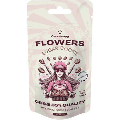 Canntropy Blume Zuckerplätzchen - CBG9, 85% Qualität - 1-100g Canntropy Blume Zuckerplätzchen - CBG9, 85% Qualität - 1-100g