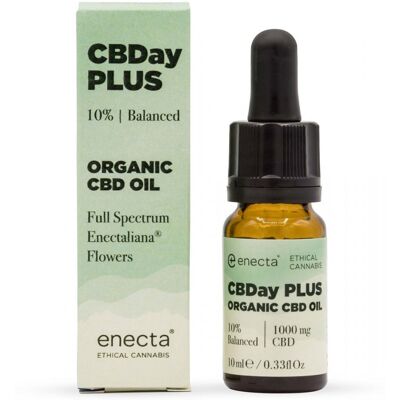Enecta CBDay Plus Balanced Full Spectrum CBD-Öl 10 %, 1000 mg, 10 ml Enecta CBDay Plus Balanced Full Spectrum CBD-Öl 10 %, 1000 mg, 10 ml