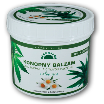 Herbavera Hanf-Balsam mit Aloe Vera, 500ml - Balsam Herbavera Hanf-Balsam mit Aloe Vera, 500ml - Balsam