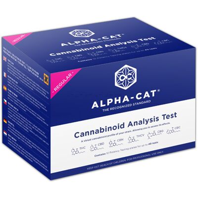 Alpha CAT Cannabinoid-Analysetest - REGULAR-Kit Alpha CAT Cannabinoid-Analysetest - REGULAR-Kit