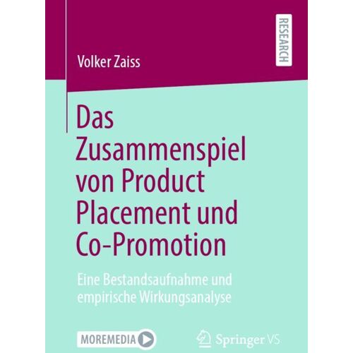 Springer Fachmedien Wiesbaden Das Zusammenspiel von Product Placement und Co-Promotion