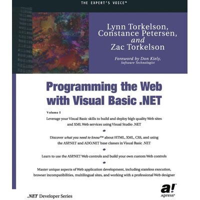 Apress Programming the Web with Visual Basic .NET Apress Programming the Web with Visual Basic .NET