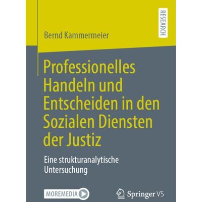 Springer Fachmedien Wiesbaden Professionelles Handeln und Entscheiden in den Sozialen Diensten der Justiz Springer Fachmedien Wiesbaden Professionelles Handeln und Entscheiden in den Sozialen Diensten der Justiz