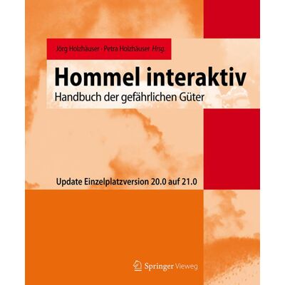 Springer Berlin Heidelberg Hommel interaktiv – Update Einzelplatzversion 20.0 auf 21.0 Springer Berlin Heidelberg Hommel interaktiv – Update Einzelplatzversion 20.0 auf 21.0