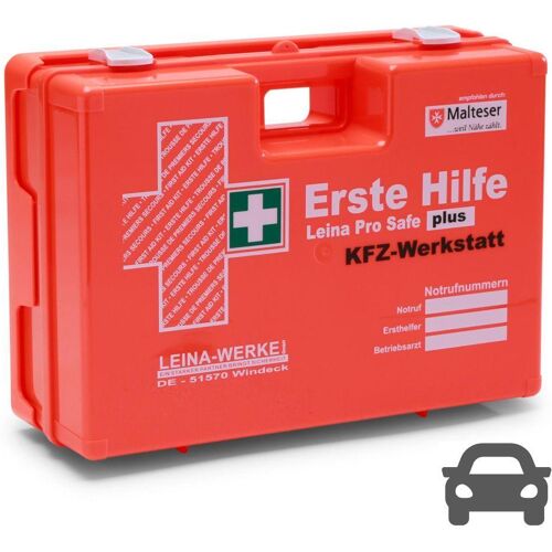 Leina-Werke Erste-Hilfe-Koffer nach DIN 13169, KFZ-Werkstatt