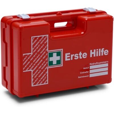 Leina-Werke Erste-Hilfe-Koffer, Orange, mit Füllung nach DIN 13169 Leina-Werke Erste-Hilfe-Koffer, Orange, mit Füllung nach DIN 13169