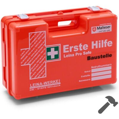 LEINA-WERKE Erste-Hilfe-Koffer Pro Safe Baustelle DIN 13157 - Erste Hilfe LEINA-WERKE Erste-Hilfe-Koffer Pro Safe Baustelle DIN 13157 - Erste Hilfe