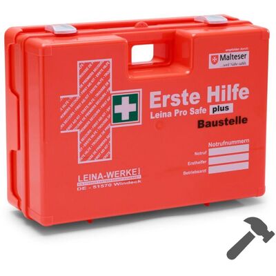 LEINA-WERKE Erste-Hilfe-Koffer Pro Safe plus Baustelle DIN 13169 - Erste-Hilfe-Koffer LEINA-WERKE Erste-Hilfe-Koffer Pro Safe plus Baustelle DIN 13169 - Erste-Hilfe-Koffer