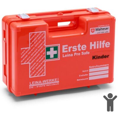 LEINA-WERKE ProSafe Erste-Hilfe-Koffer - Kindgerecht, Orange, 31x13cm LEINA-WERKE ProSafe Erste-Hilfe-Koffer - Kindgerecht, Orange, 31x13cm