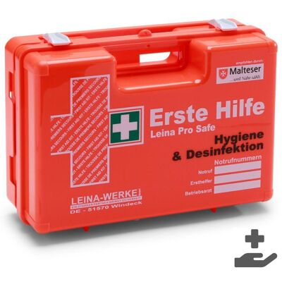 LEINA-WERKE Erste-Hilfe-Koffer Pro Safe Hygiene & Desinfektion - Erste-Hilfe-Koffer LEINA-WERKE Erste-Hilfe-Koffer Pro Safe Hygiene & Desinfektion - Erste-Hilfe-Koffer