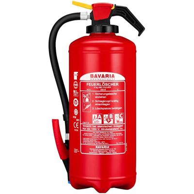 Bavaria - Colt P12 - 12kg - Pulver-Auflade-Feuerlöscher Bavaria - Colt P12 - 12kg - Pulver-Auflade-Feuerlöscher