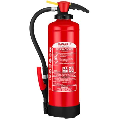 Bavaria - Magnum PureNature SK 6 - 6l - Schaum-Aufladefeuerlöscher mit Kartusche - fluorfrei Bavaria - Magnum PureNature SK 6 - 6l - Schaum-Aufladefeuerlöscher mit Kartusche - fluorfrei