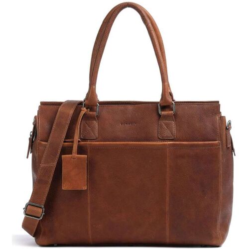 Burkely Antique Avery Aktentasche, braun