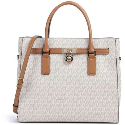 Michael Kors Hamilton Moderne Large Handtasche, weiß Michael Kors Hamilton Moderne Large Handtasche, weiß