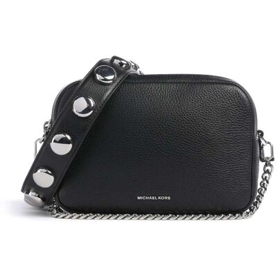 Michael Kors Bryant Medium Umhängetasche aus Leder, schwarz Michael Kors Bryant Medium Umhängetasche aus Leder, schwarz