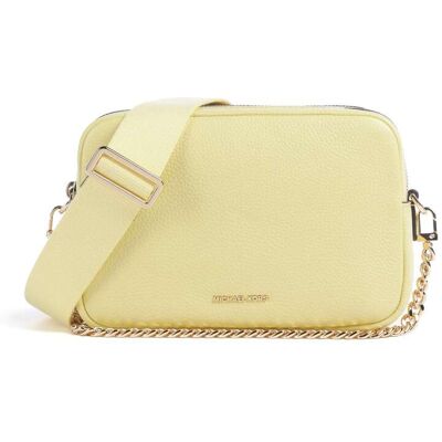 Michael Kors Bryant Medium Umhängetasche aus Leder, gelb Michael Kors Bryant Medium Umhängetasche aus Leder, gelb