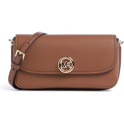 Michael Kors Nolita Small Umhängetasche aus Leder, braun Michael Kors Nolita Small Umhängetasche aus Leder, braun