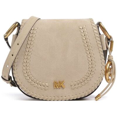 Michael Kors Josie Umhängetasche aus Leder, beige Michael Kors Josie Umhängetasche aus Leder, beige