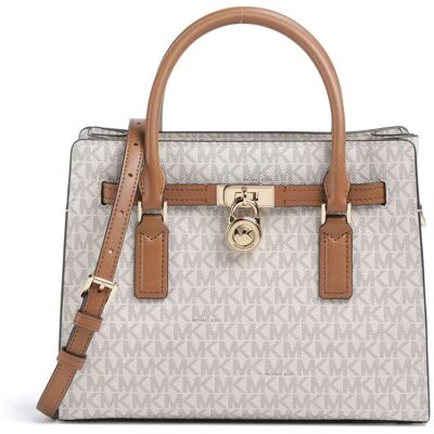 Michael Kors Hamilton Moderne Small Handtasche, weiß Michael Kors Hamilton Moderne Small Handtasche, weiß