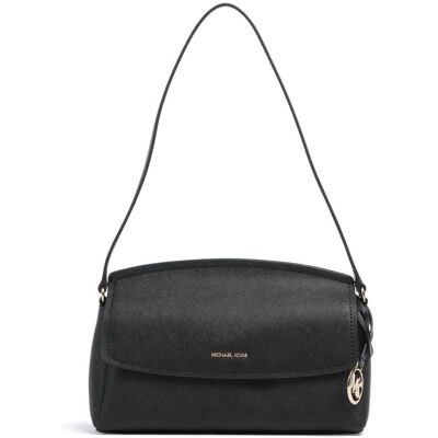 Michael Kors Landry Medium Schultertasche aus Leder, schwarz Michael Kors Landry Medium Schultertasche aus Leder, schwarz