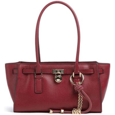 Michael Kors Hamilton Moderne Small Schultertasche aus Leder, rot Michael Kors Hamilton Moderne Small Schultertasche aus Leder, rot