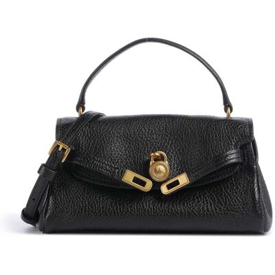 Michael Kors Hamilton Moderne XS Handtasche aus Leder, schwarz Michael Kors Hamilton Moderne XS Handtasche aus Leder, schwarz