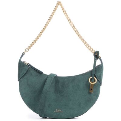Polo Ralph Lauren ID Collection Mini Chain Schultertasche aus Leder, petrol Polo Ralph Lauren ID Collection Mini Chain Schultertasche aus Leder, petrol