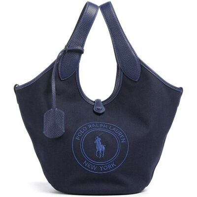 Polo Ralph Lauren Play Medium Handtasche, blau Polo Ralph Lauren Play Medium Handtasche, blau