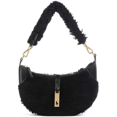 Polo Ralph Lauren ID Collection Small Schultertasche, schwarz Polo Ralph Lauren ID Collection Small Schultertasche, schwarz