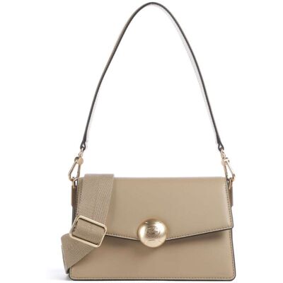 Lacoste Tennis Bliss Schultertasche aus Leder, braun Lacoste Tennis Bliss Schultertasche aus Leder, braun