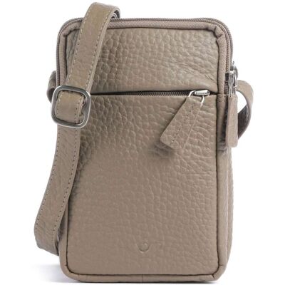 Voi Hirsch Nicole Umhängetasche aus Leder, braun Voi Hirsch Nicole Umhängetasche aus Leder, braun