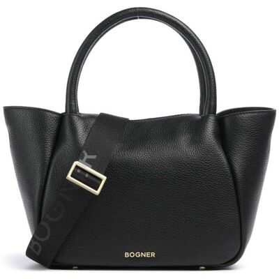Bogner Wallis Raja Handtasche aus Leder, schwarz Bogner Wallis Raja Handtasche aus Leder, schwarz
