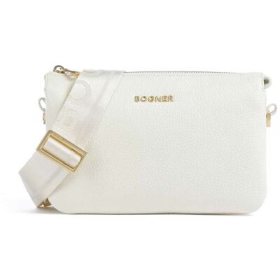 Bogner Wallis Taja Umhängetasche aus Leder, weiß Bogner Wallis Taja Umhängetasche aus Leder, weiß