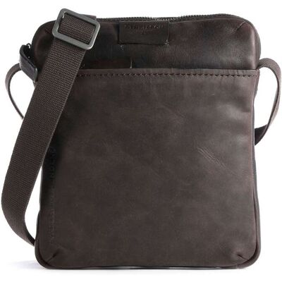 Strellson Brick Lane Umhängetasche aus Leder, braun Strellson Brick Lane Umhängetasche aus Leder, braun