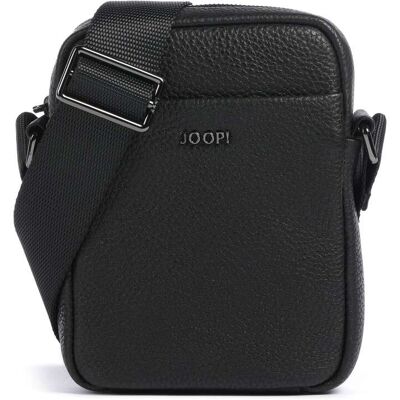 JOOP! Cardona Rafael Umhängetasche aus Leder, schwarz JOOP! Cardona Rafael Umhängetasche aus Leder, schwarz
